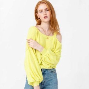 NWT FREE PEOPLE Flaunt It One-Shoulder Top #C06